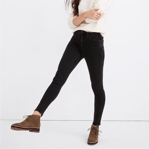 Madewell High Rise Black Jeans for Women